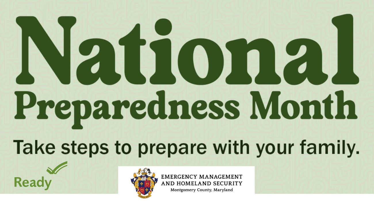 September is National Preparedness Month